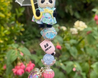 Adorable Sylvanian Panda Beaded Pen