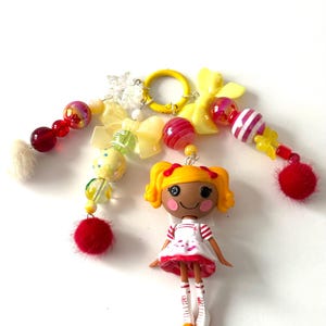 Lalaloopsy Doll Keychain with Pom Poms