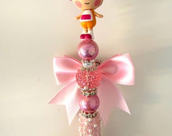 Handmade Lalaloopsy Beaded Pen