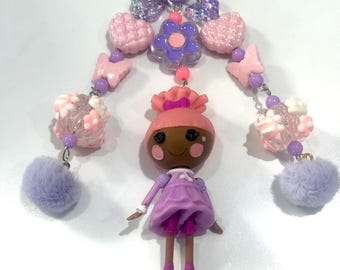 Gorgeous Handmade Lalaloopsy Keychain