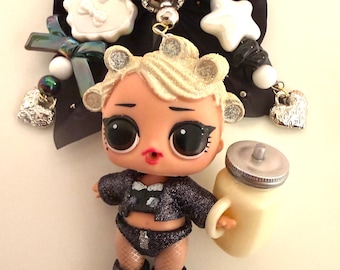 Handmade Dainty Loll Doll Keychain