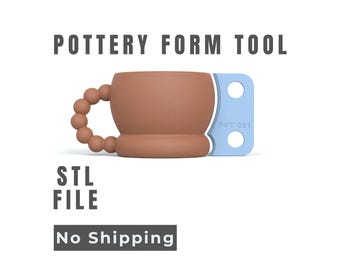 Keramik-Formwerkzeug - Radwurfprofil - Digital STL