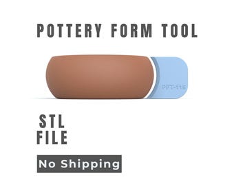 Keramik-Formwerkzeug - Radwurfprofil - Digital STL