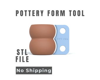 Keramik-Formwerkzeug - Radwurfprofil - Digital STL