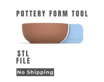 Keramik-Formwerkzeug - Radwurfprofil - Digital STL
