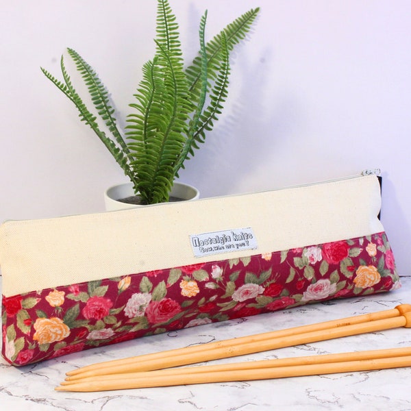 Knitting Needle Case Etsy