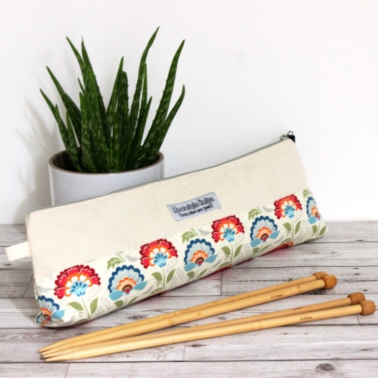 Knitting Needle Storage Case Knitting Needles Organiser Etsy