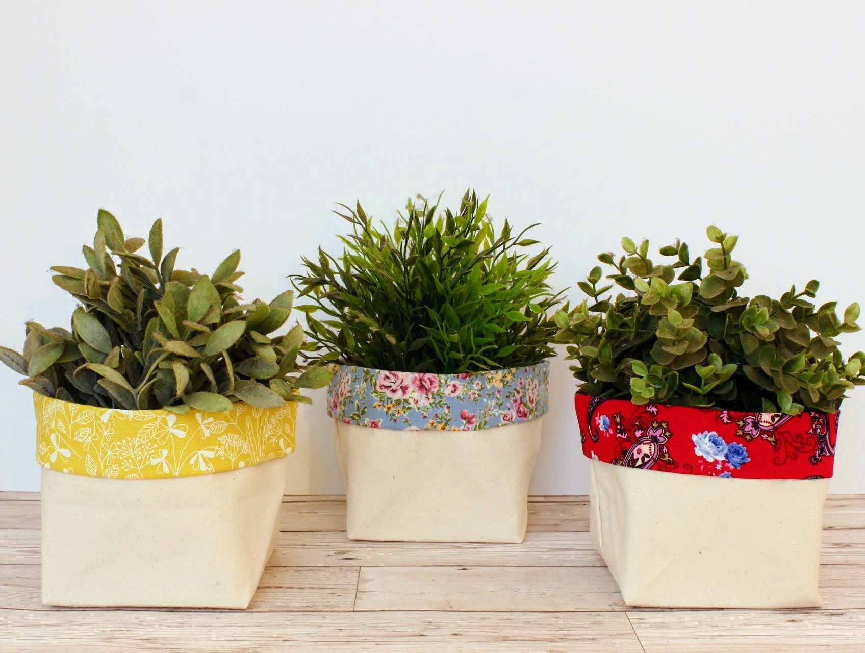 Stoffkorb roter Baumwoll-Canvas-Aufbewahrungskorb | Etsy