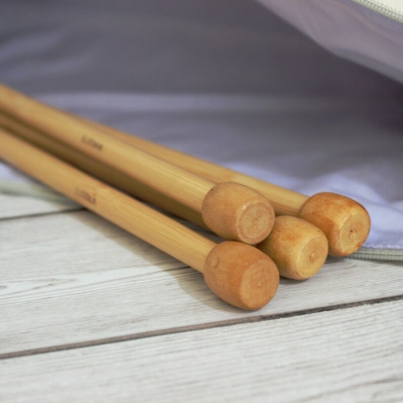 Knitting Needle Storage Case Knitting Needles Organiser Etsy