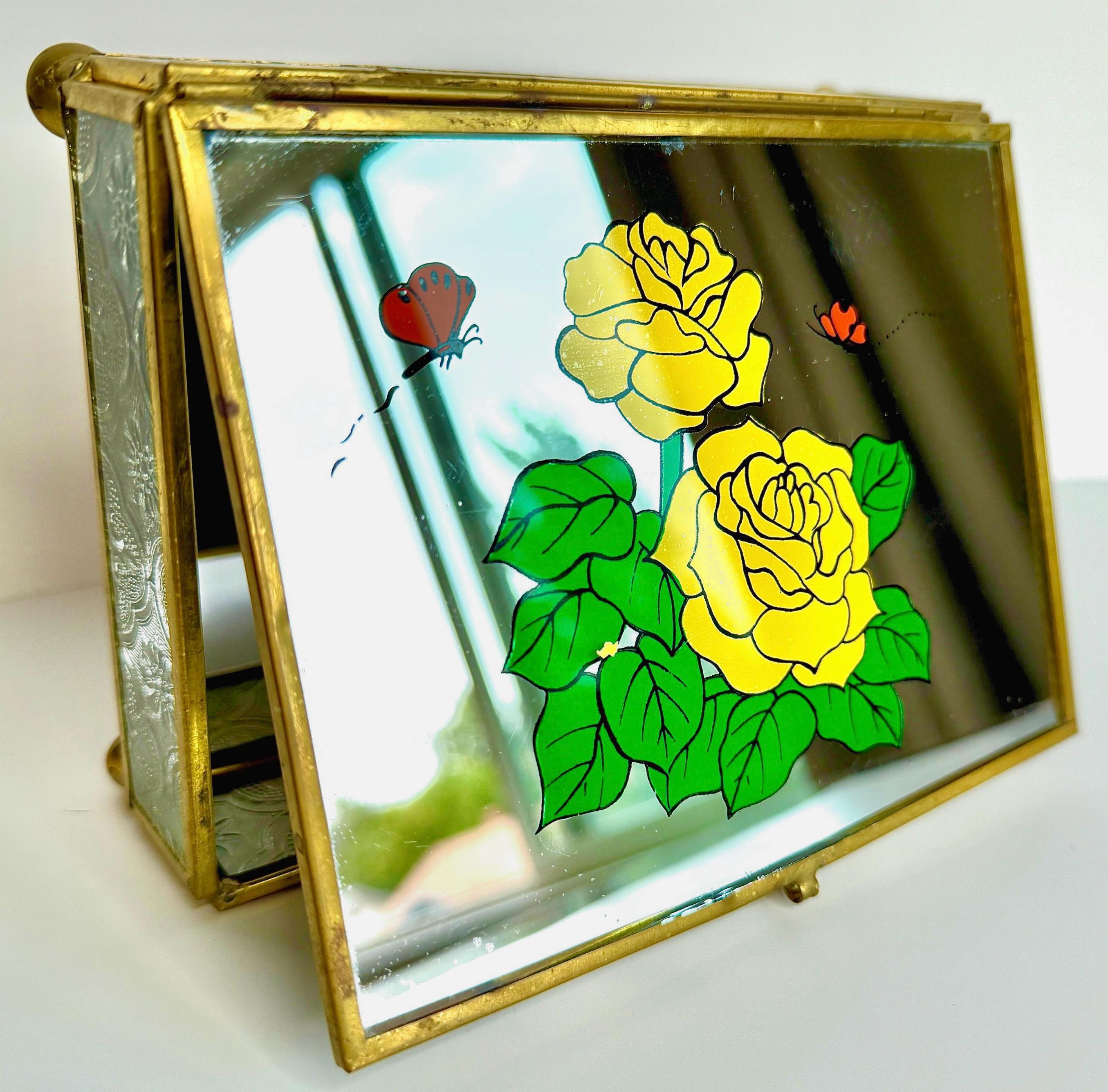 Antique Butterfly Jewelry Box - Etsy