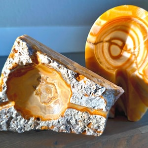 Vintage Agate Ashtray - Etsy