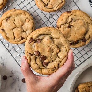 Peanut Butter Chocolate Chip Stuffed Cookies, Easy baking recipes, Stuffed Gourmet Cookies, Bakery Style Cookies, Digital Download, Recipes