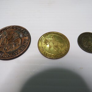 Hartwick College Oneonta, NY Sidney NY Troop C 40th Anniv. US Marine Corps  Tokens