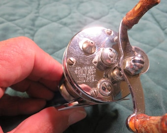 Vintage Pflueger Skilkast 1953 Fishing Reel PLUS Bonus Reel (Unknown
