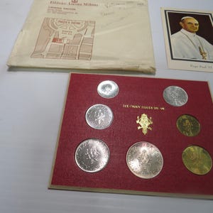 1972 Vatican City 記念硬貨セット Yahoo!オークション - 「バチカン市国」硬貨 (貨幣) の落札相場・落札価格