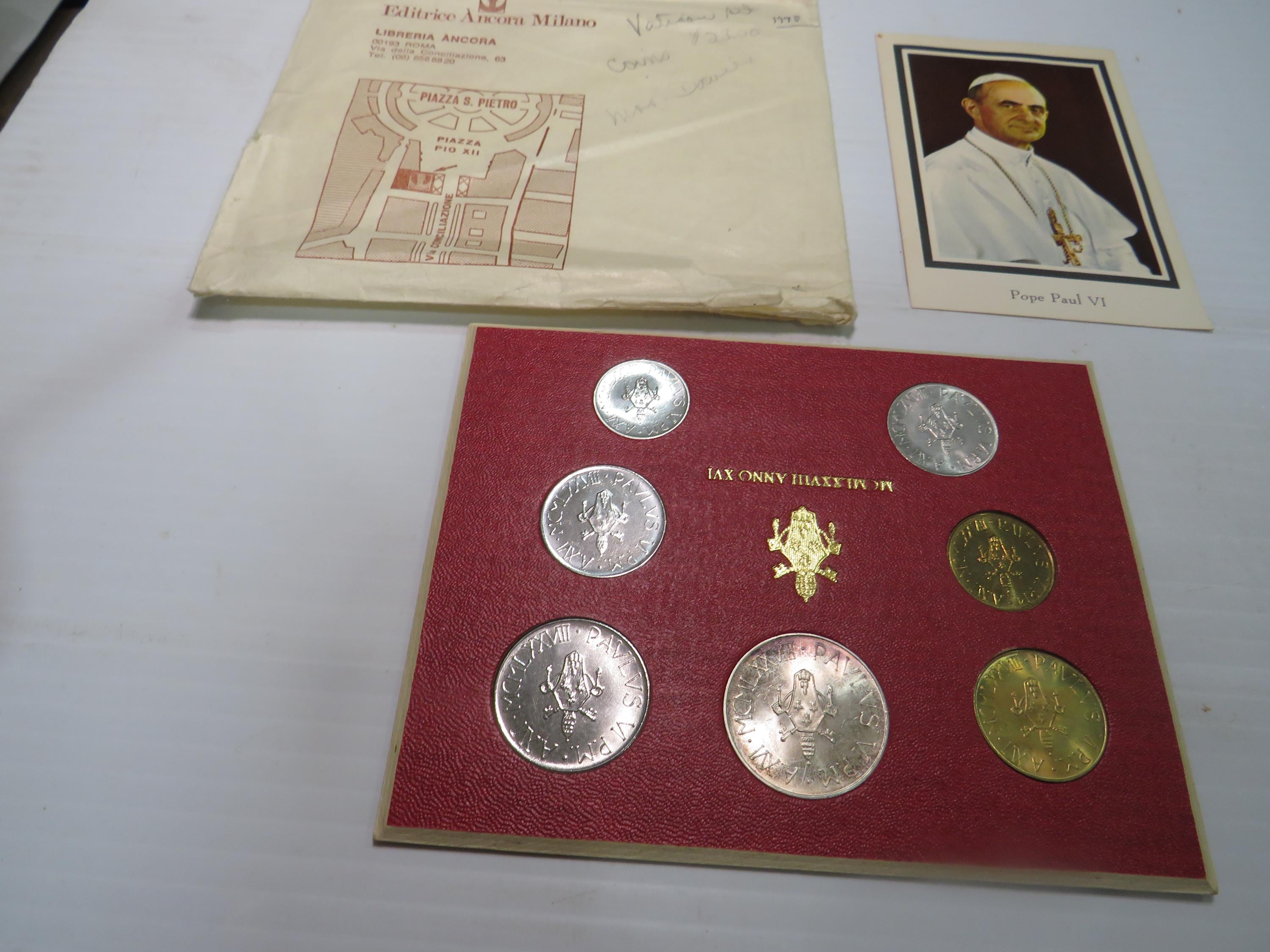 Vatican Coin Set - Etsy