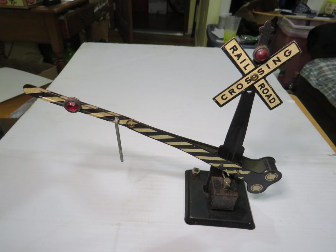 Vintage Model Railroad Grade Crossing Guard Signal Arm Gate/barrier - Etsy
