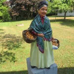 Royal Doulton England HN 1953 Bone China &quot;The Orange Lady&quot; Figurine 8&quot; Tall