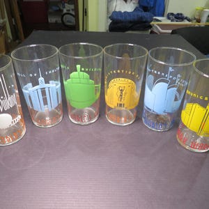1939 Worlds Fair Drinking Glasses - Etsy