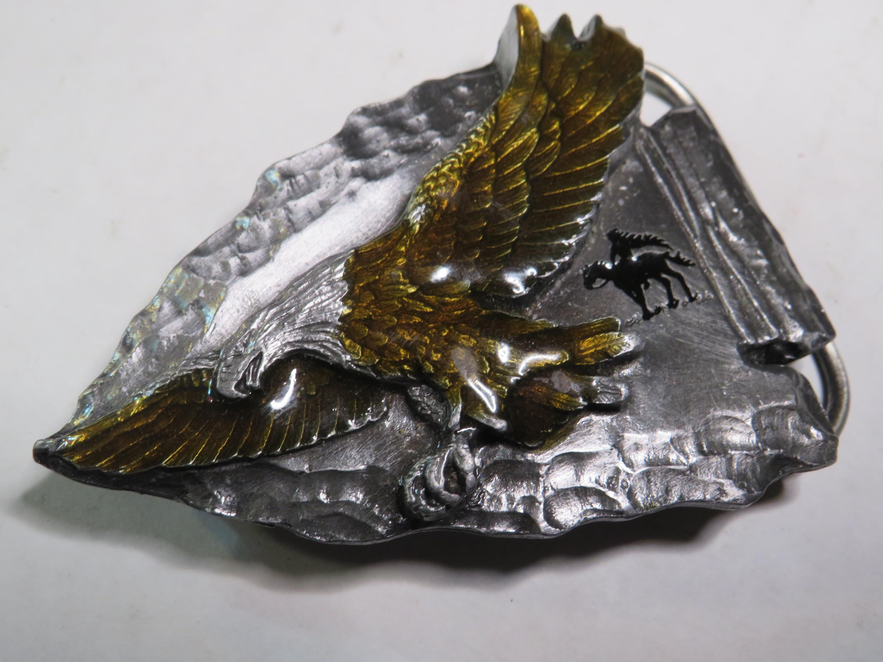 Vintage Pewter Eagle - Etsy Canada