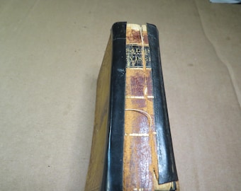 Small Antique 1871 Second Edition Book of Psalms Scottish Version Revised Hard Covered