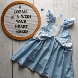 Classic Cinderella Dress, Everyday Princess Cinderella Dress up inspired by Cinderella available in sizes 12/18m, 2T-8girls
