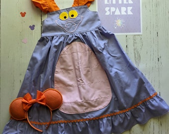 Girls Figment Twirl Dress, Figment inspired dress by Imagination, Everyday Princess, Character dress up, sizes 12/18m, 2T-8 girls