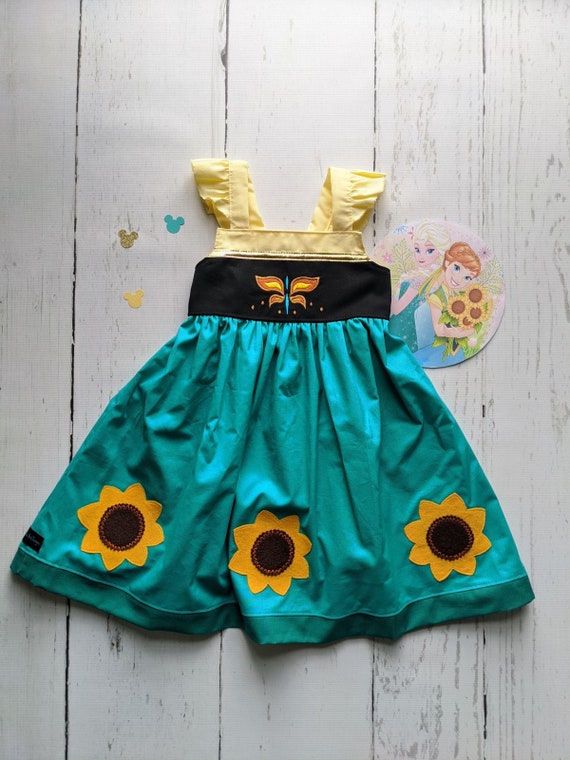 frozen fever anna dress