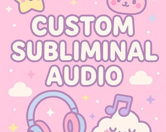 Custom Subliminal Audio for Manifestation - Etsy