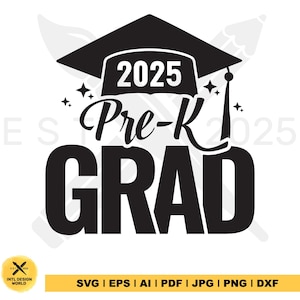 2023 Pre-K Grad svg, Pre-K Graduation, Pre-K Grad, Pre-K Graduation Shirt Design, Pre-K Graduation Party, Digital Image, Cut File, Cricut