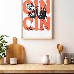 Cin Cin posters, The Place to Sip, cin cin margret, Trendy Cin Cin Cheers Print, Night Food Print, Digital Download.