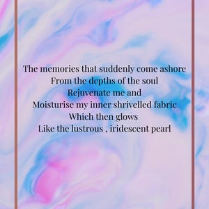 Printable Poem Wall Art – Sentimental Digital Download, Custom Poetry Gift, Inspirational Quote for Home or Office Decor