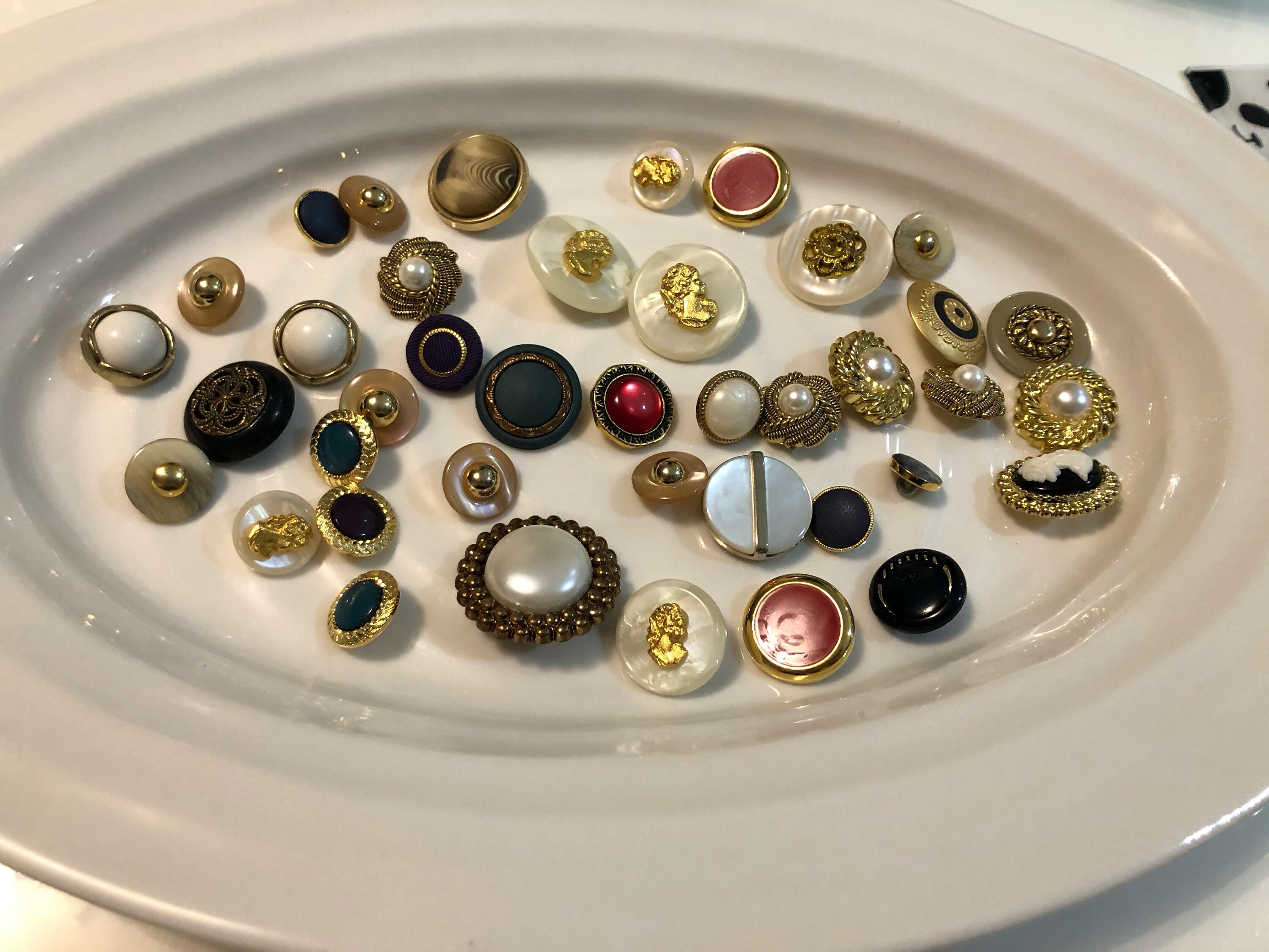 Gold Schaftknöpfe 40 verschiedene Farben mit metallic | Etsy