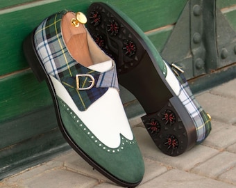 Vintage Lotus Leather Golf Shoes - Jack Nicholas - Size 8.5  display picture 1