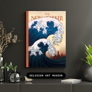 Copertina della rivista The New Yorker, stampa, poster del New Yorker, poster vintage, stampabile alla moda, regalo per lei, carta da museo moderna