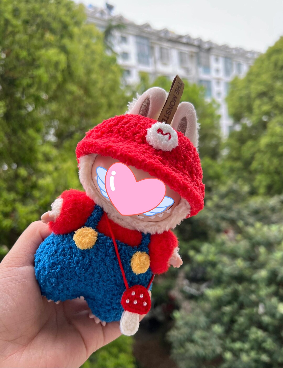 Custom Handmade Crochet Labubu Clothes: Fits Gen 1/2/3 (17cm ...