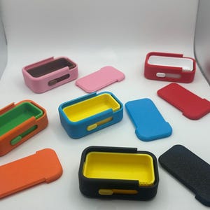 Custom Pill Box Tray – Small Pill Organizer with 0–1 Slots – Travel Medicine Case