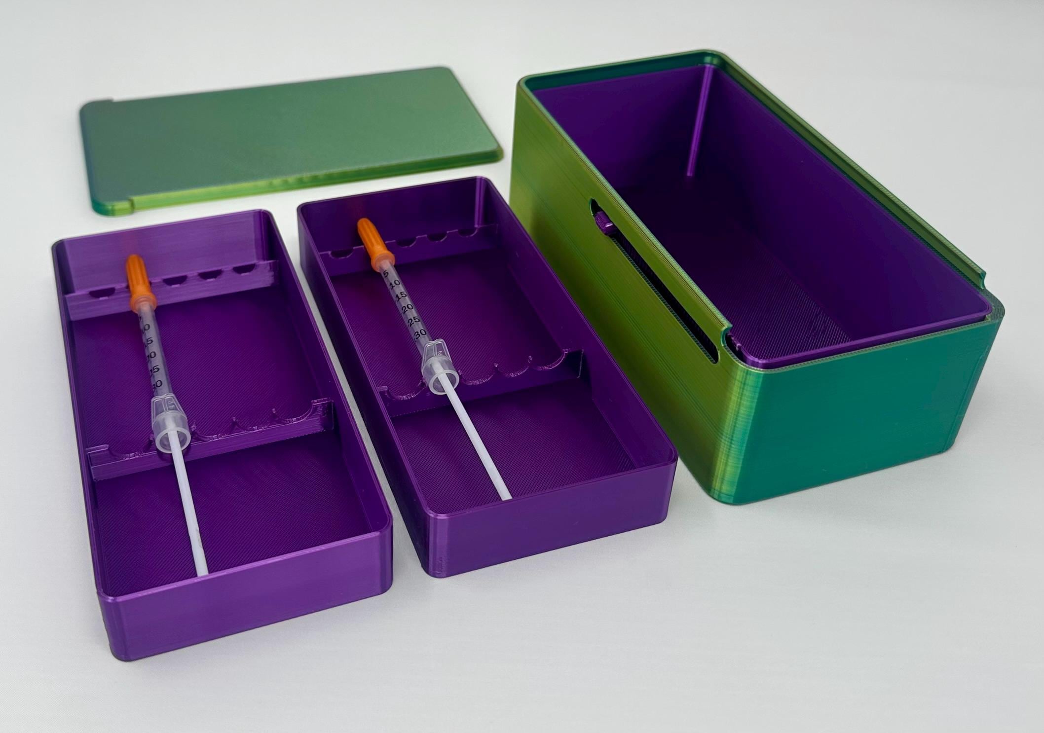 10-syringe Travel Case for 30U (0.3ml) Pre-filled Syringes