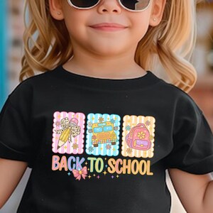 Custom Preppy Back to School Shirt For Kid, Coquette First Day Of School Shirt, Boy Girl School, Cute Kid Tee, Coquette Teacher Pencil Bow