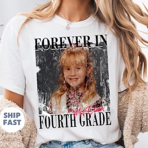 Comfort Colors Personalised Forever In Fourth Grade Shirt, Comfort Colors Custom Fourth Grade Teacher Shirt, Fourth Grade Team Shirt