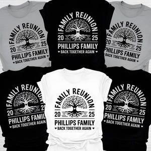 Custom Family Reunion Shirt, Family Reunion Shirt, Custom Family Shirt, Family Shirts, Family Matching Shirt, Family Love Shirt, Family Gift