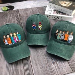 Custom Family Portrait Embroidered Hat, Personalized Friends Photo Hat, Him Her Boyfriend, Bride, Valentine Gift, Embroidery Text, Logo Hat