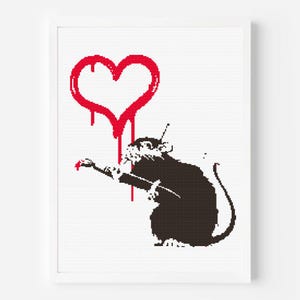 絵画/タペストリー Love rat Banksy | Love Rat | Banksy | Online