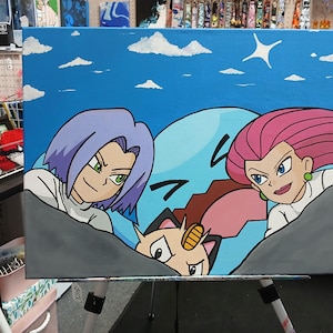 24x36 Team Rocket Painting