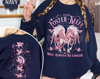 Team Foster-Keefe Sweatshirt, Foxfire Academy Shirt, Lost Cities Keeper Shirt, Keeper Of The Lost Cities Symbols Shirt