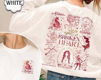 Ballad Of The Archer And The Fox Sweatshirt, Evangeline And Jacks, Bookish Apparel, Little Fox Shirt, Fantasy Books, Evangeline Fox