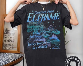 Greeting from Elfhame Comfort Colors Shirt, The Cruel Prince Merch, Jude Duarte, Cruel Prince Shirt, Folk of Air Series, Cruel Royalty