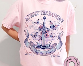 Strike the Bargan Comfort Colors Shirt, Little Osha Butterfly Shirt, Quicksilver Callie Hart Shirt, Saeris Fane Kingfisher Inspired Tee