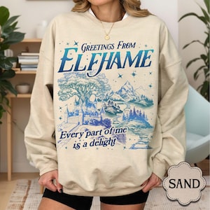 Greeting From Elfhame Sweatshirt, The Cruel Prince Merch, Jude Duarte, Cruel Prince Shirt, Folk Of Air Series, Cruel Royalty