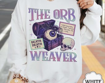 The Orb Weaver Bookish Sweatshirt, Butcher Blackbird Shirt, Dark Romance Fan Shirt, Brynne-Inspired Reader Gift, Orb-Weaver Spider